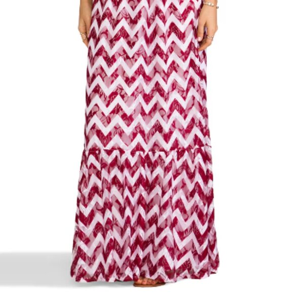 VaVa by Joy Han Romantic Strapless Maxi Dress Women's Size M (6-8) - Picture 11 of 13